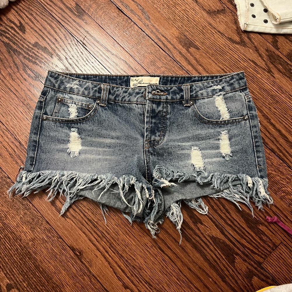 vintage havana jean shorts
